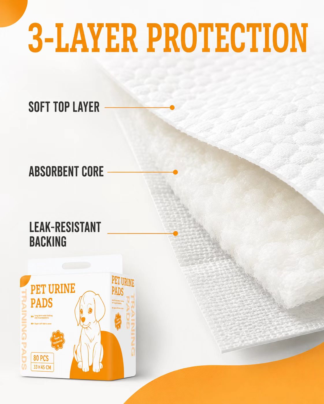 LUNOVA Lightweight Puppy Training Pads