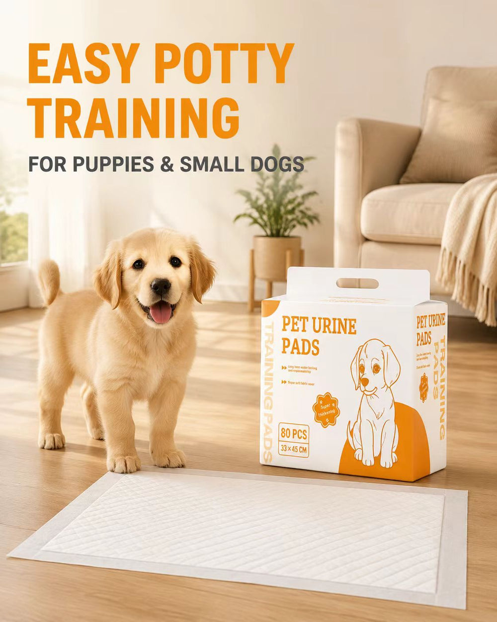 LUNOVA Lightweight Puppy Training Pads