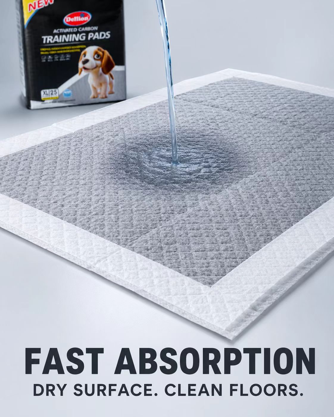 LUNOVA Activated Carbon Puppy Training Pads