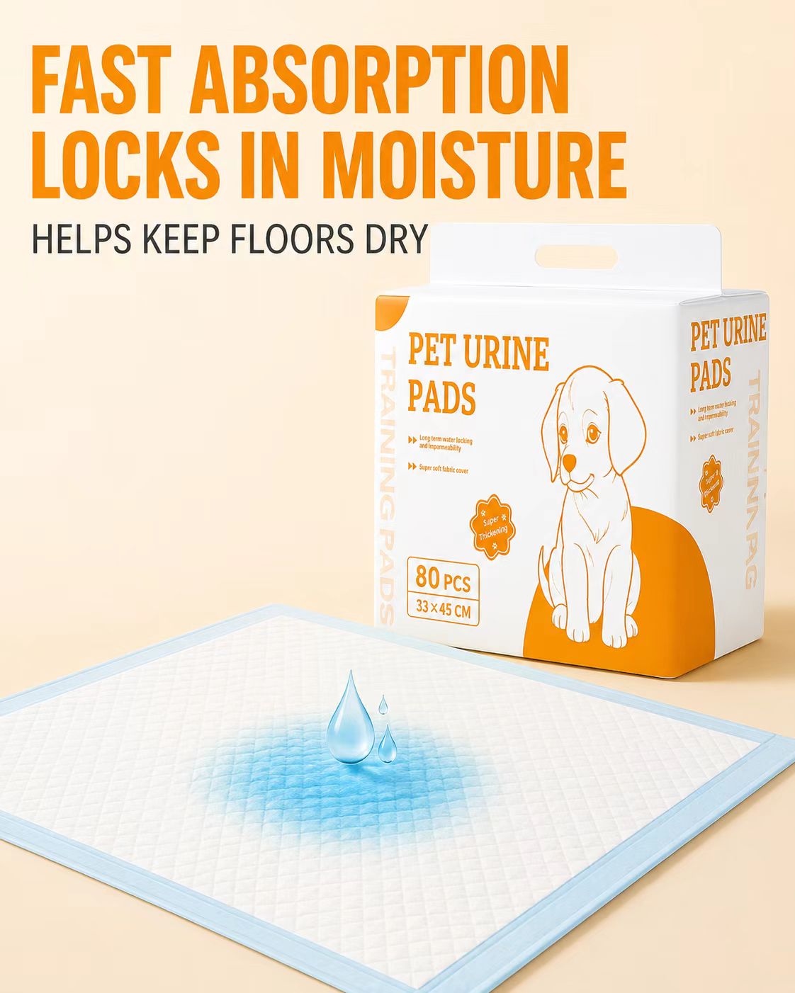 LUNOVA Lightweight Puppy Training Pads